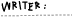 writer